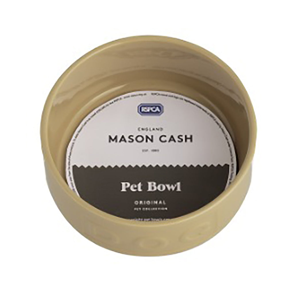 Mason Cash Lettered Ceramic Dog Bowl 5"
