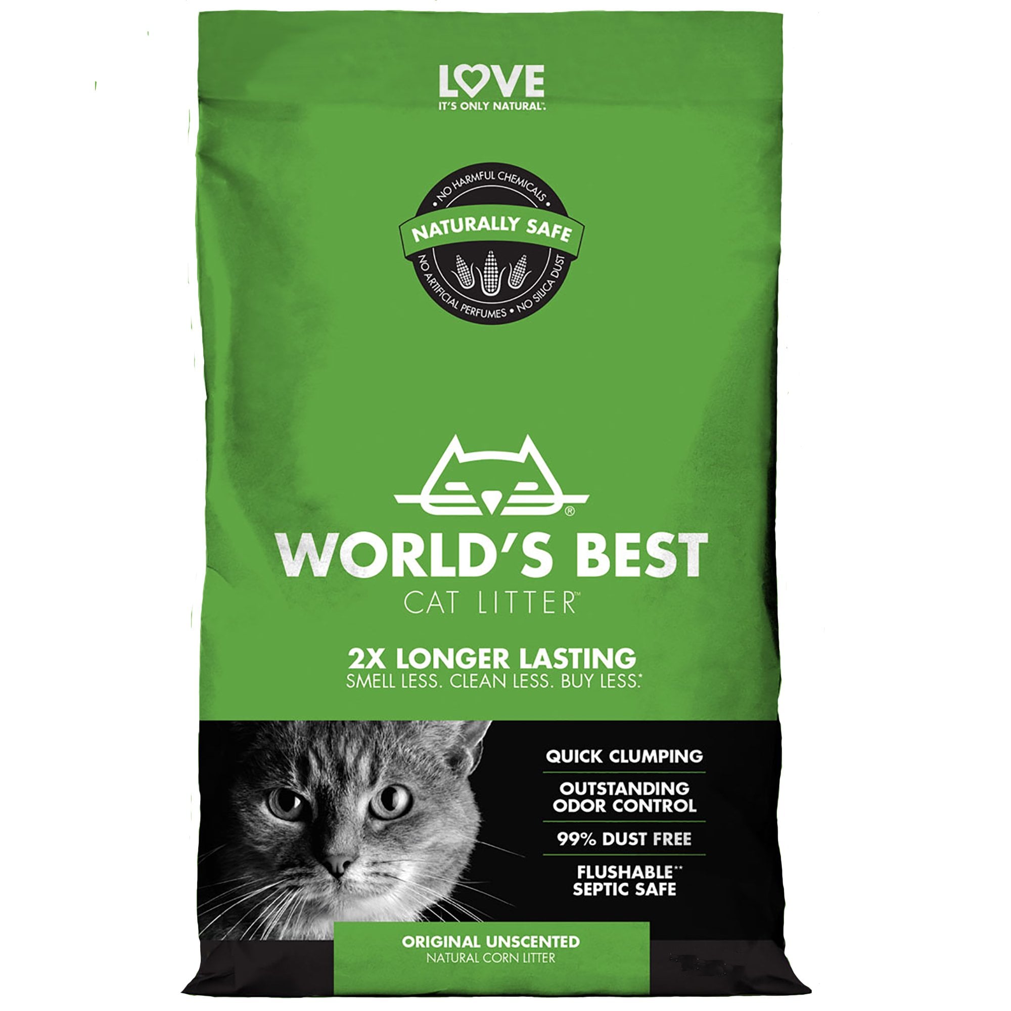 Worlds Best Cat Litter - Clumping Formula 12.7kg