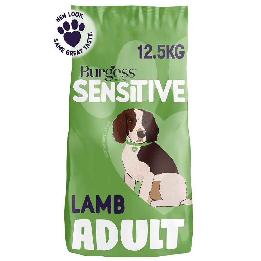 Sensitive Lamb & Rice Adult Dry Dog Food 12.5kg