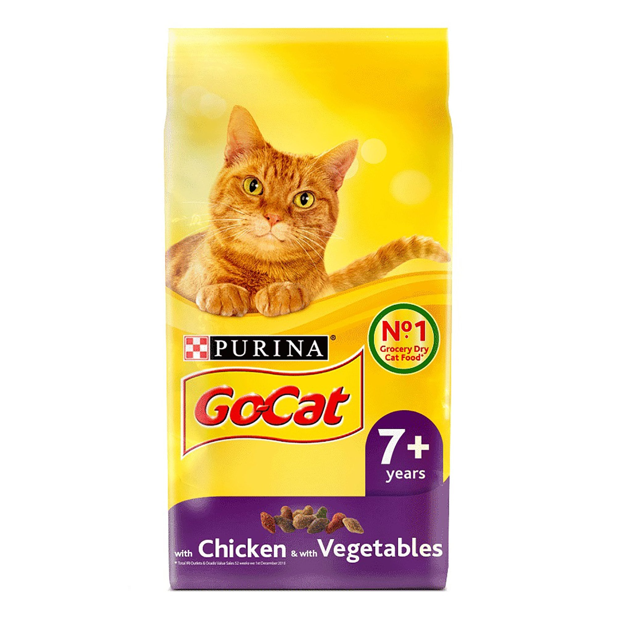 Senior Cat with Chicken & Vegetables Dry Food 2kg