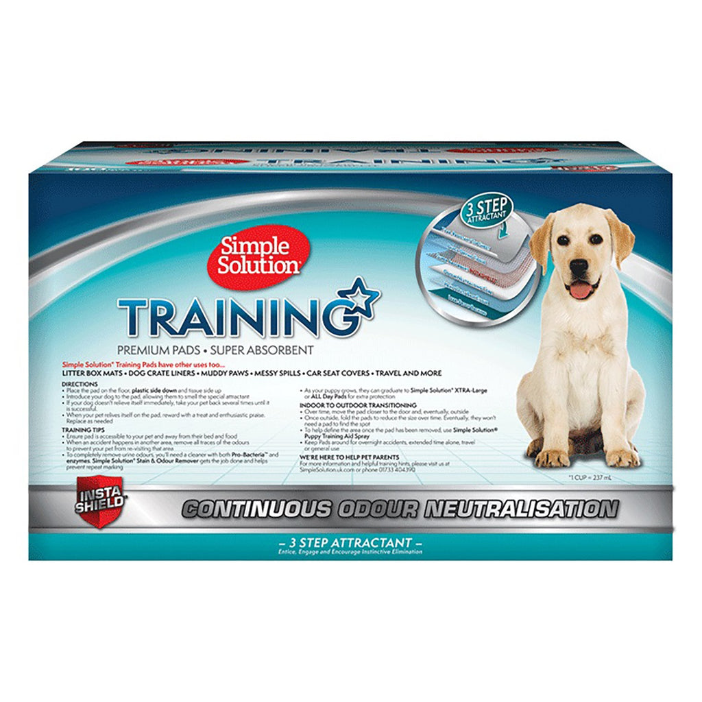 Simple Solution Puppy Training Pads - 100 Pack