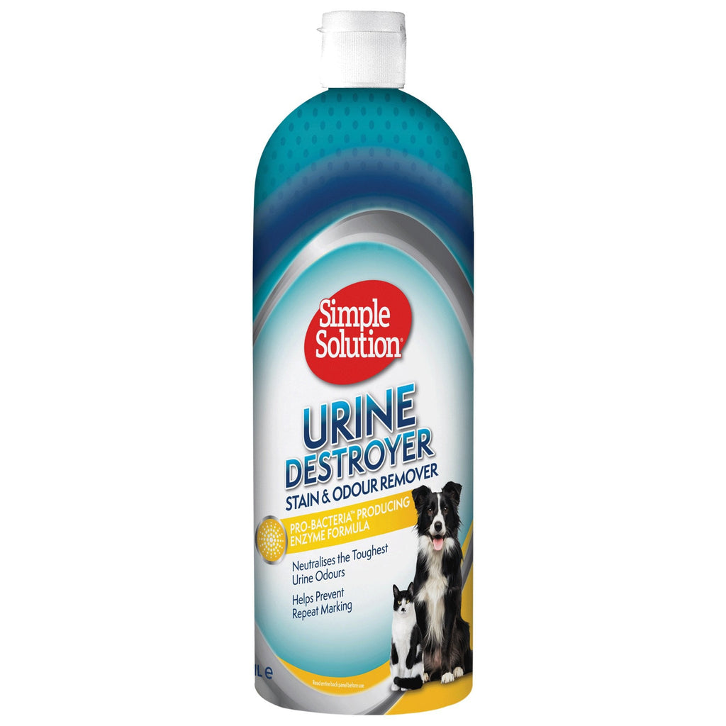 Simple Solution Urine Destroyer Stain & Odour Remover For Dogs 1ltr