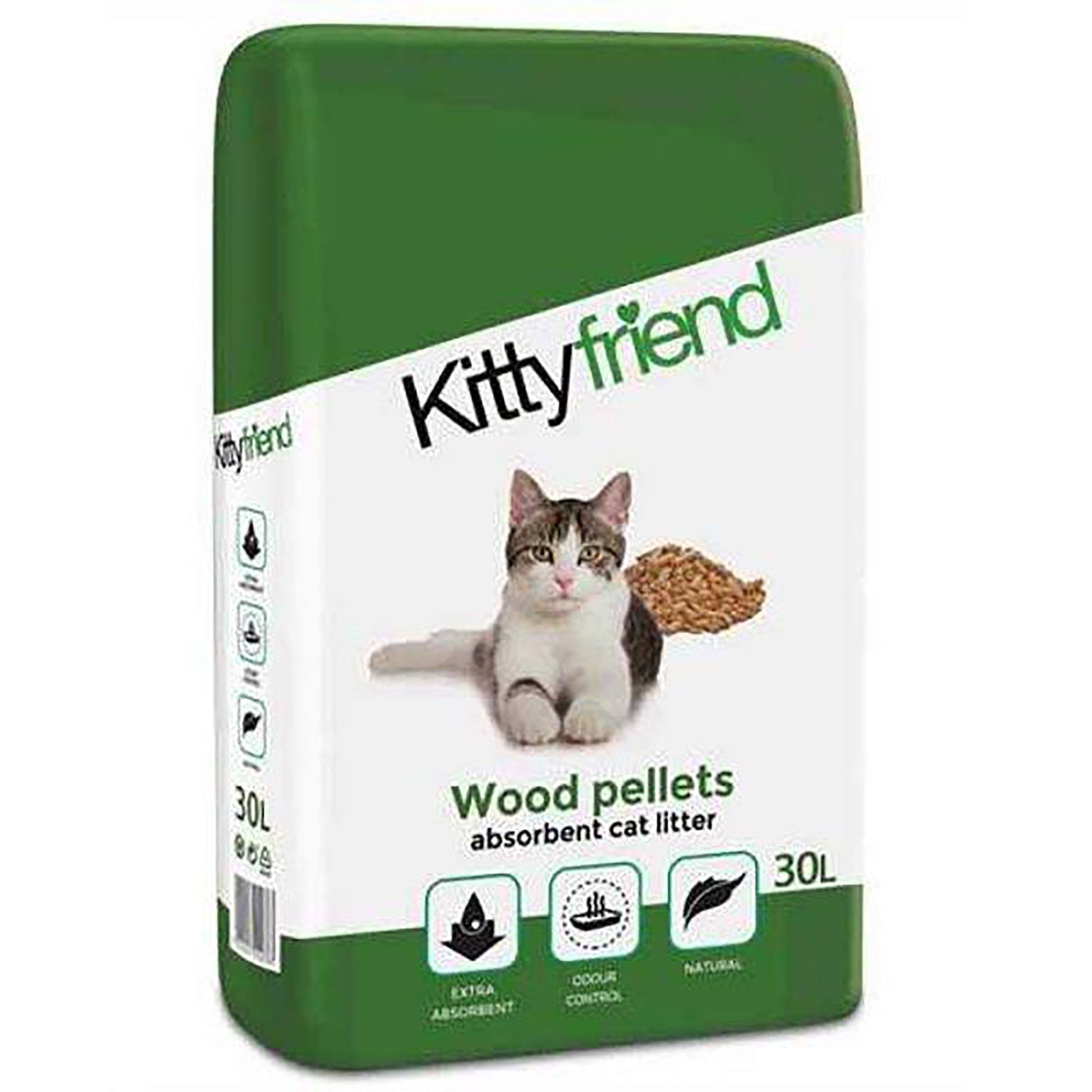 Kitty Friend Beauticat Woodbase Cat Litter 30ltr