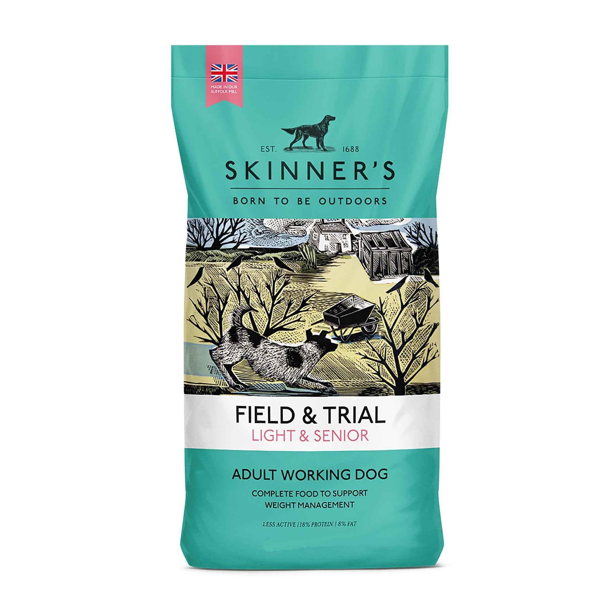 Field & Trial Light & Senior Working Dog Food 2.5kg
