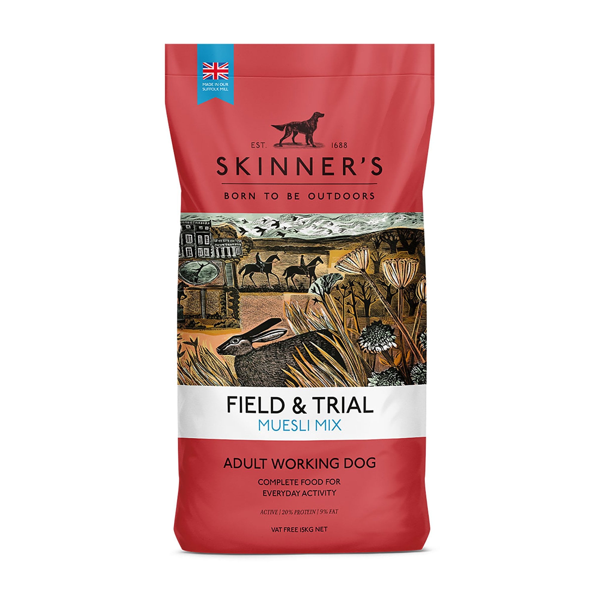 Field & Trial Adult Muesli Mix Working Dog Food 15kg