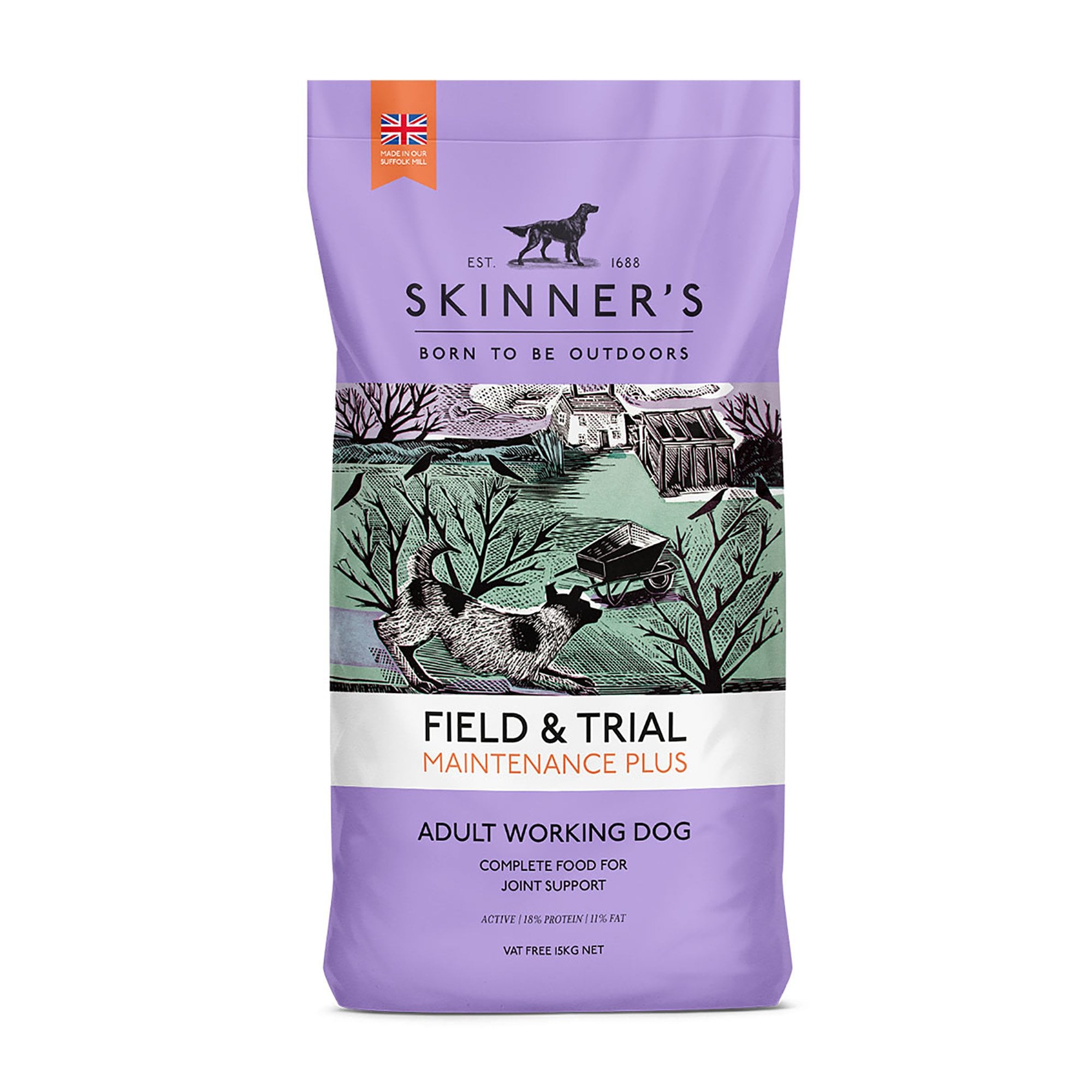 Field & Trial Maintenance Plus Adult Working Dog Food 15kg
