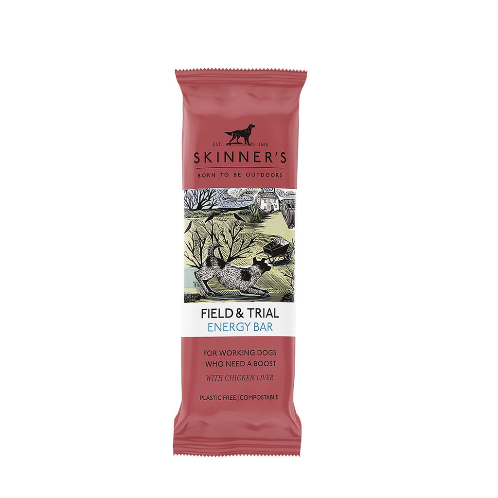 Skinners Field & Trial Energy Bar With Chicken Liver Dog Treat 12 x 35g Pack