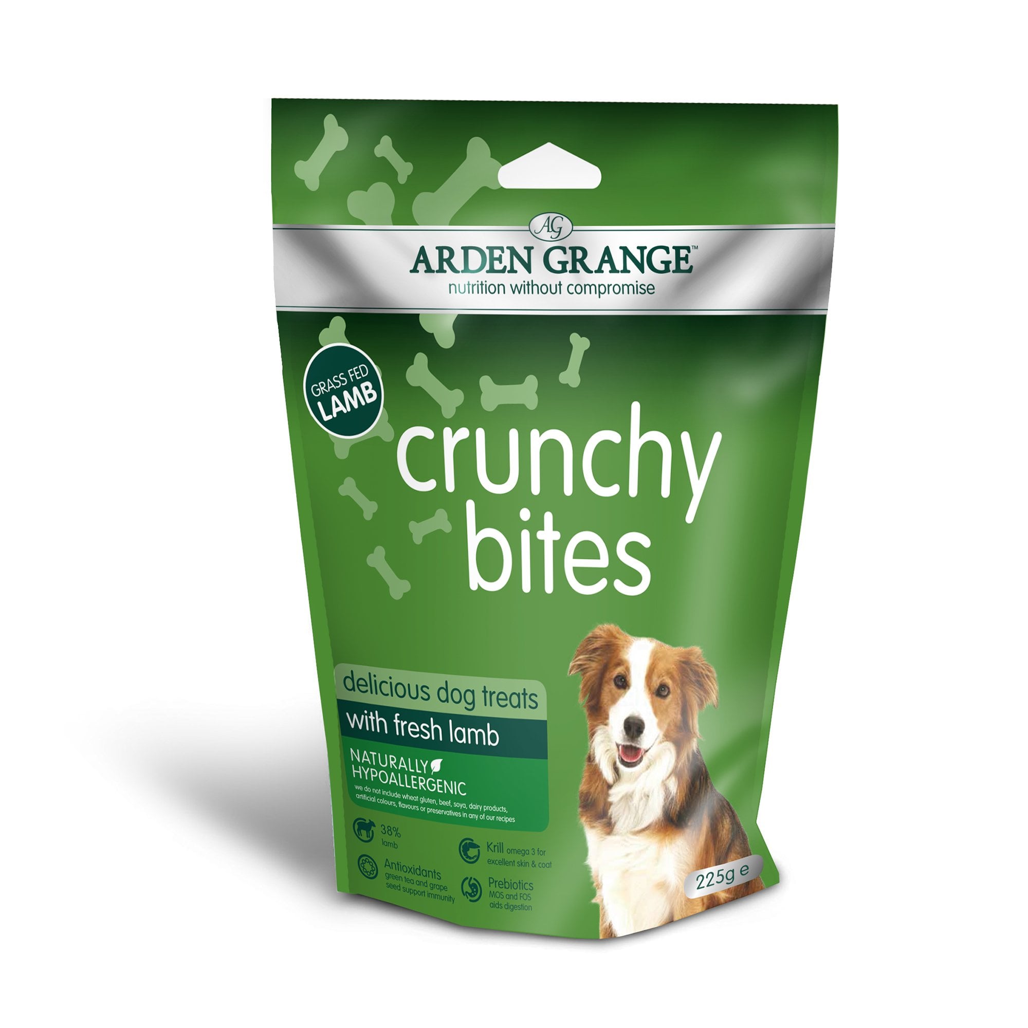 Crunchy Bites With Fresh Lamb Dog Treats 225g