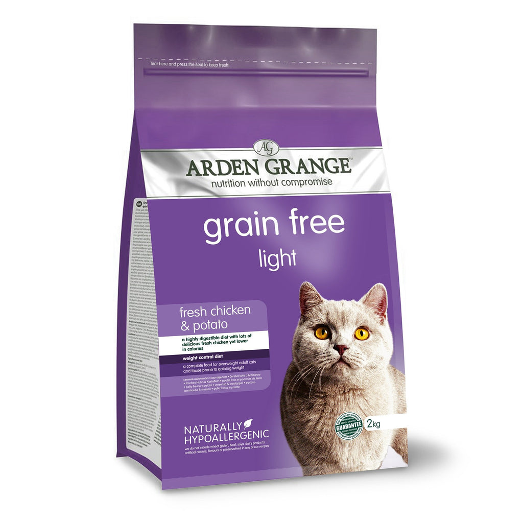 Grain Free Light Cat Food With Fresh Chicken & Potato 4kg