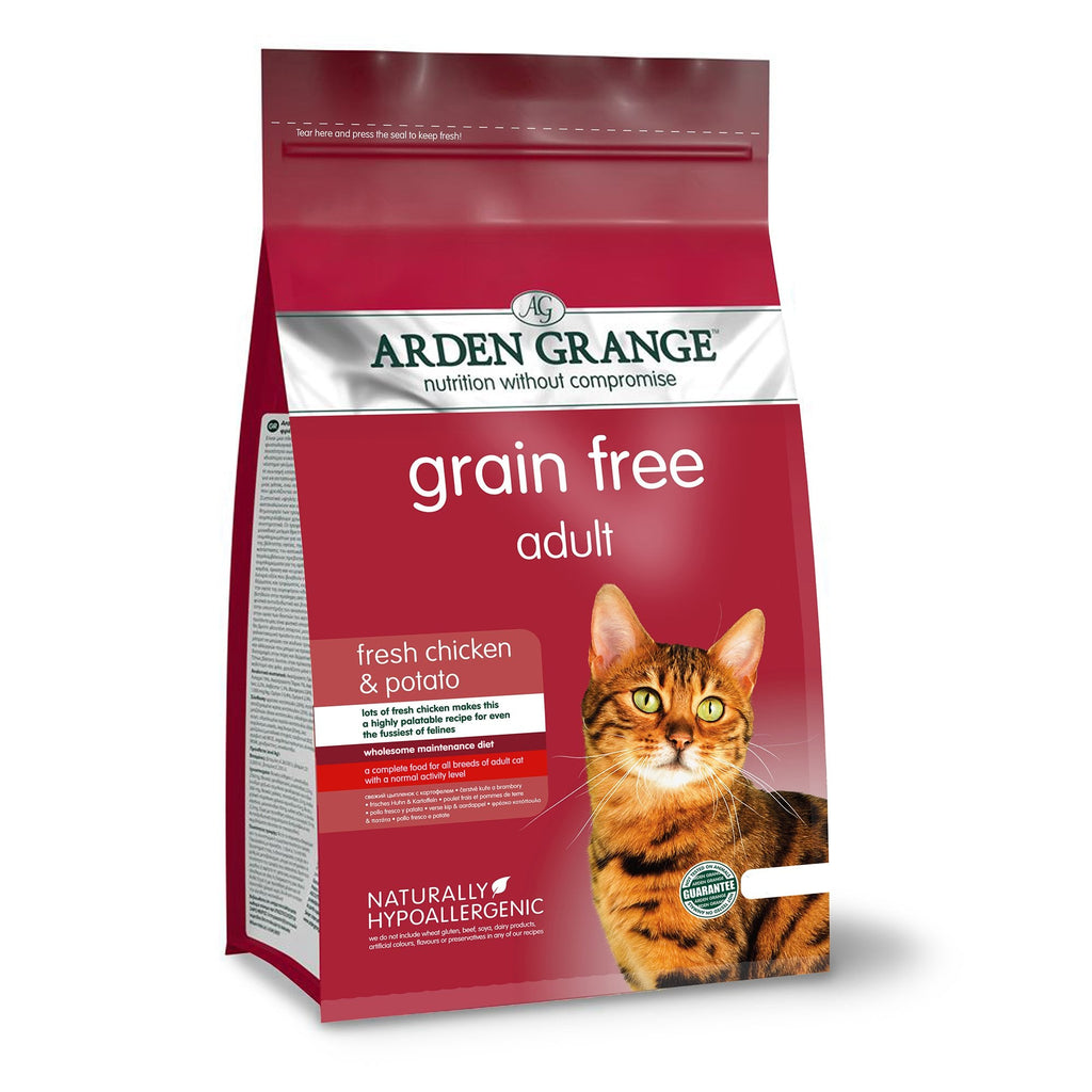 Grain Free Adult Cat Food With Fresh Chicken & Potato 4kg