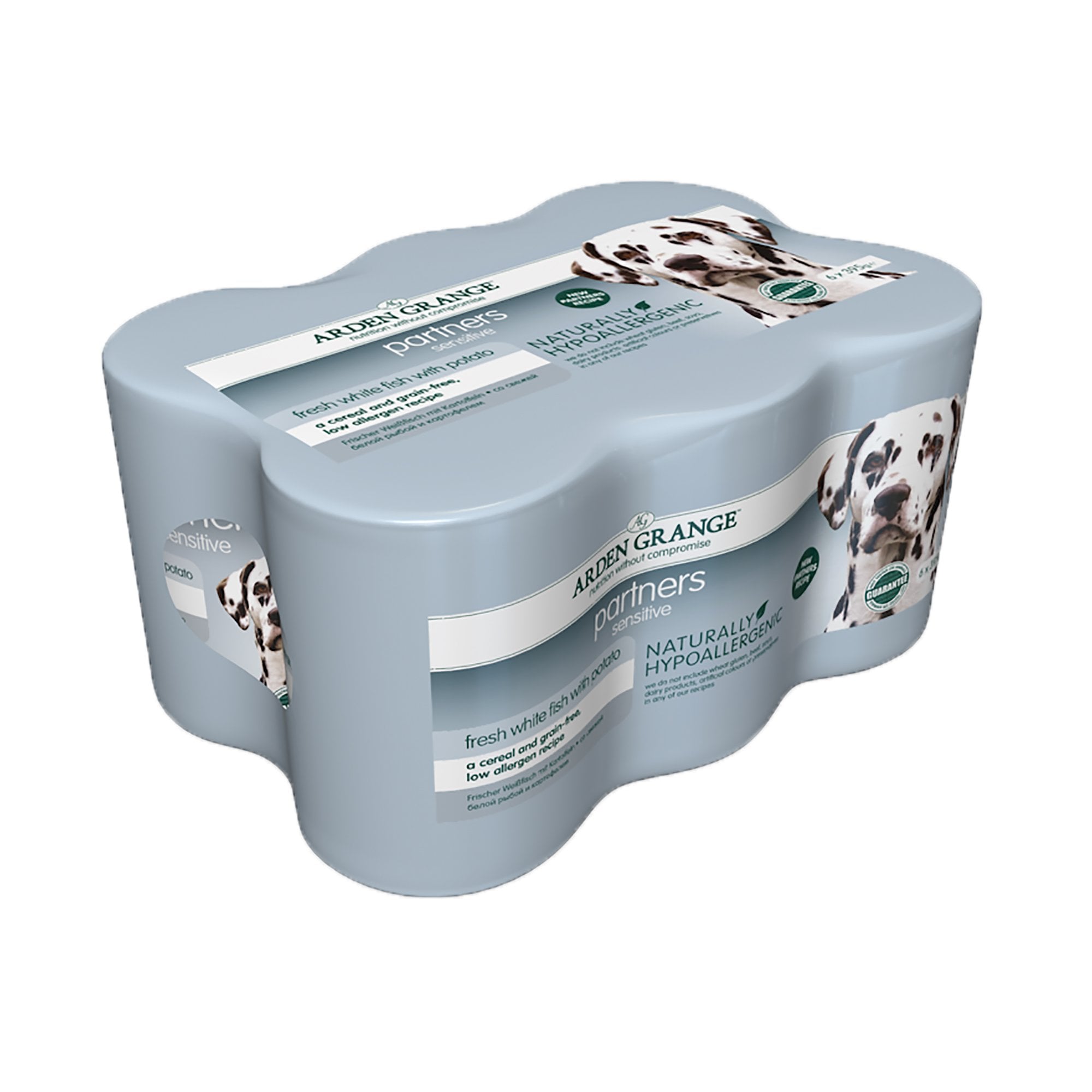 Partners Grain Free Sensitive Fish With Potato Wet Dog Food 24 x 395g