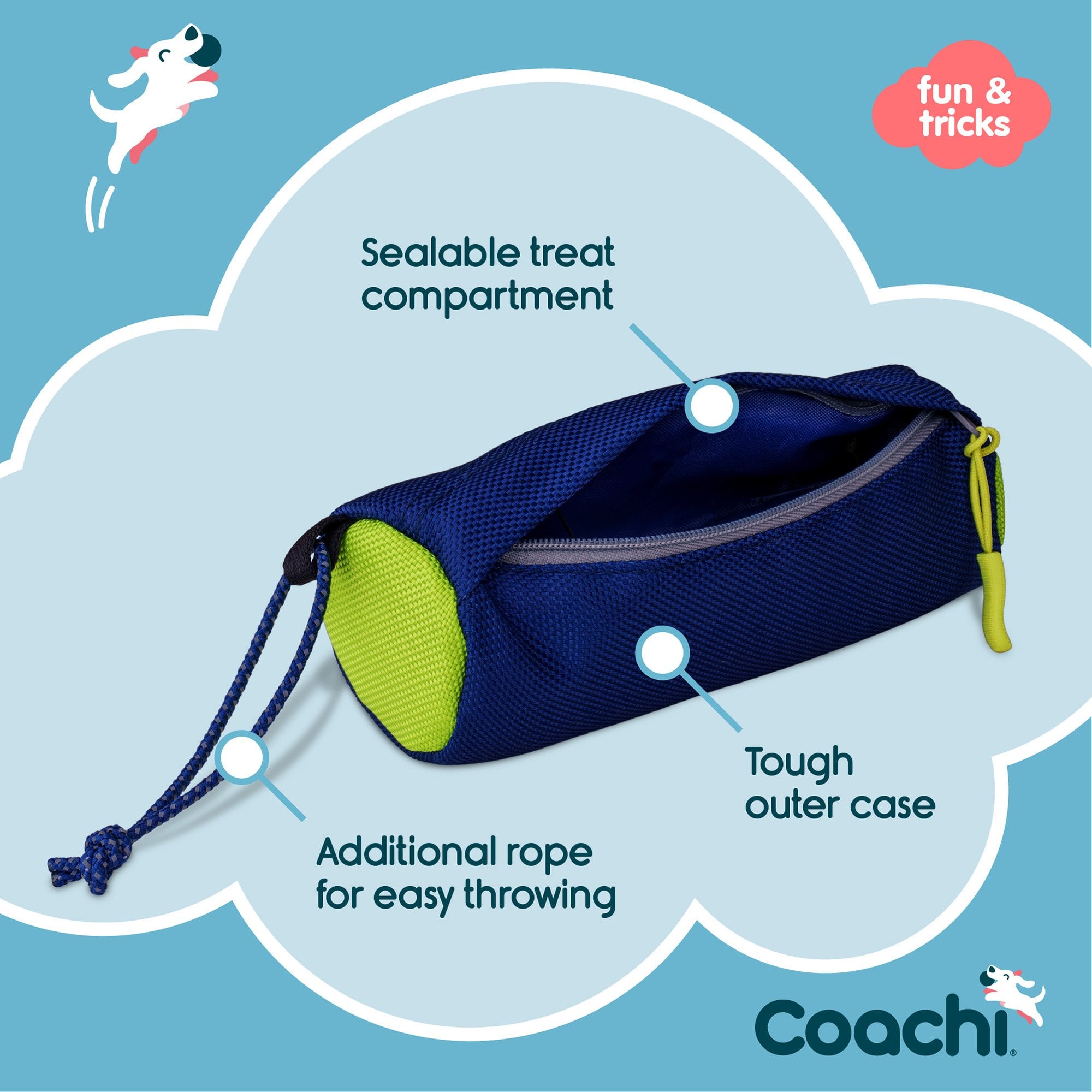 Coachi Fetch & Reward Dog Training Toy