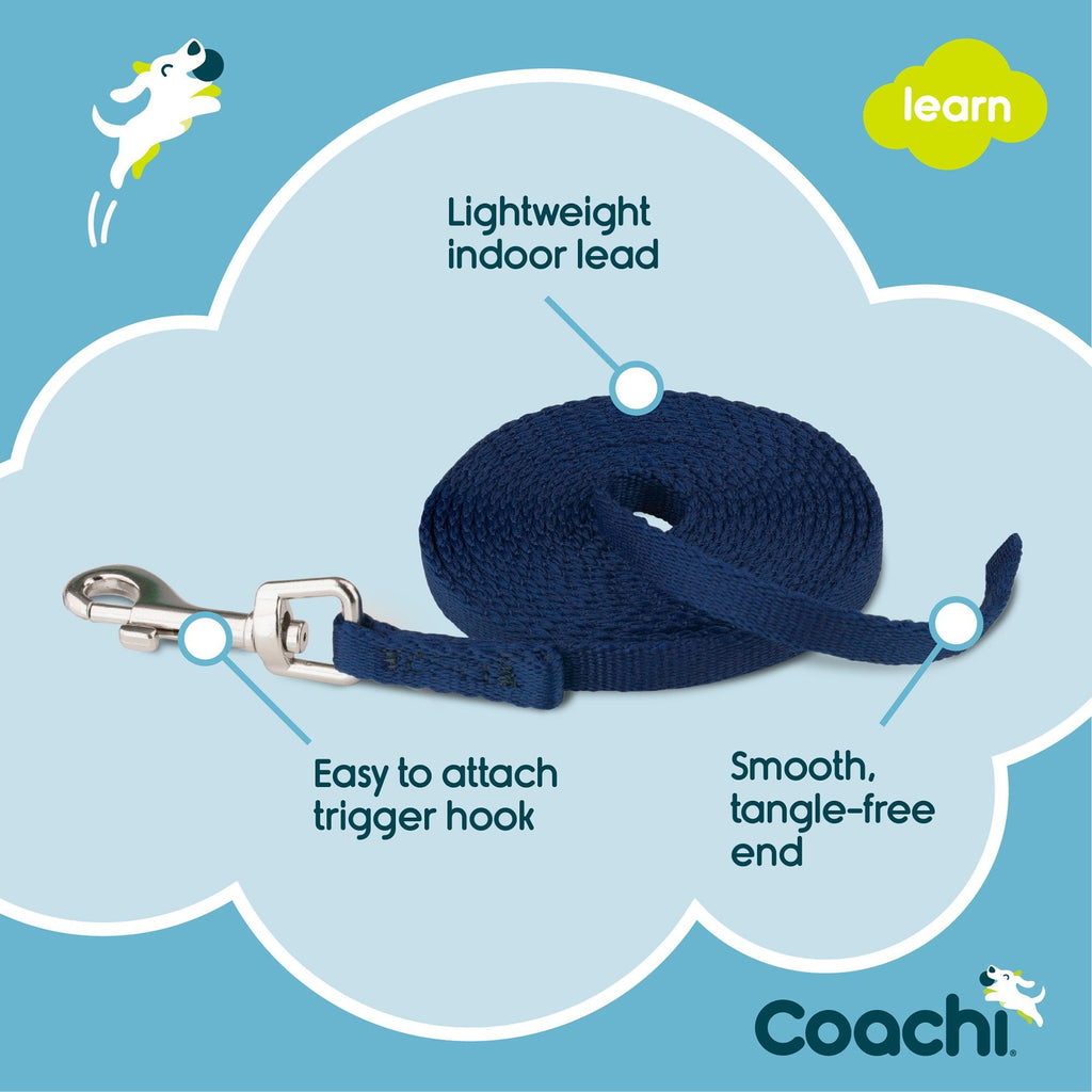 Company of Animals Coachi Puppy Training Line 2.5Metre - Blue