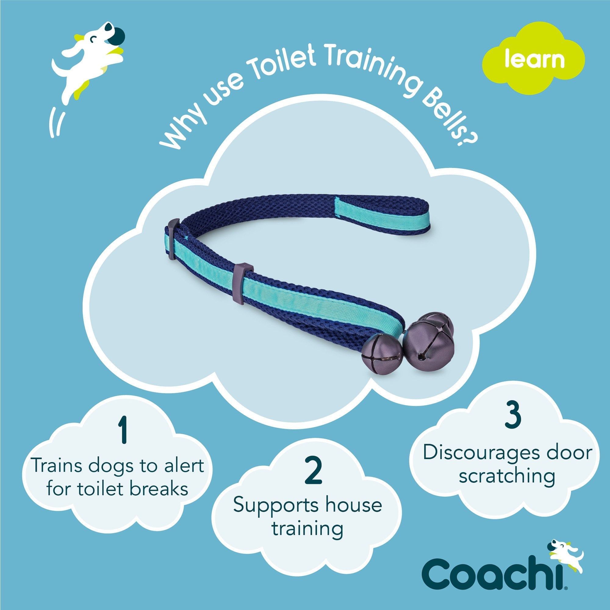Coachi Toilet Training Bells