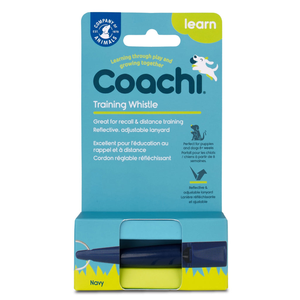 Company of Animals Coachi Dog Training Whistle - Navy