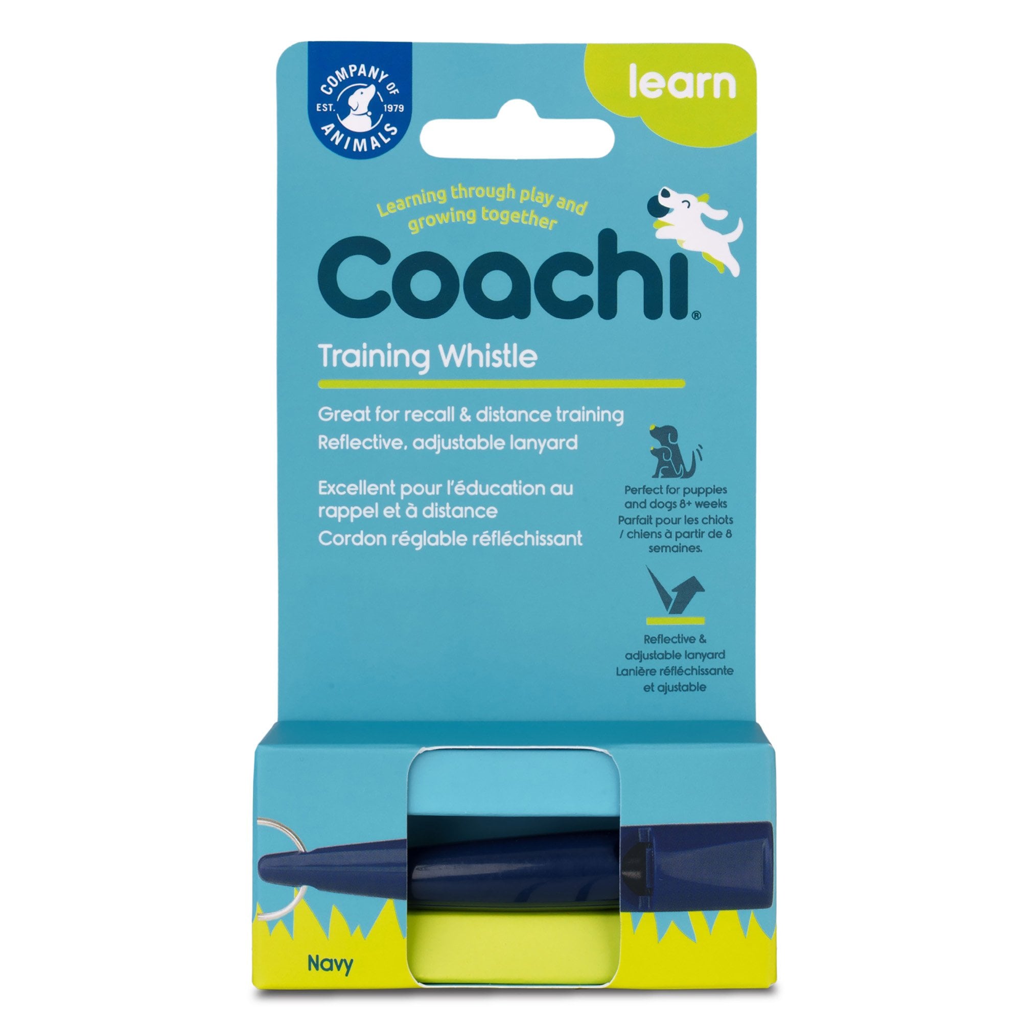 Coachi Dog Training Whistle - Navy