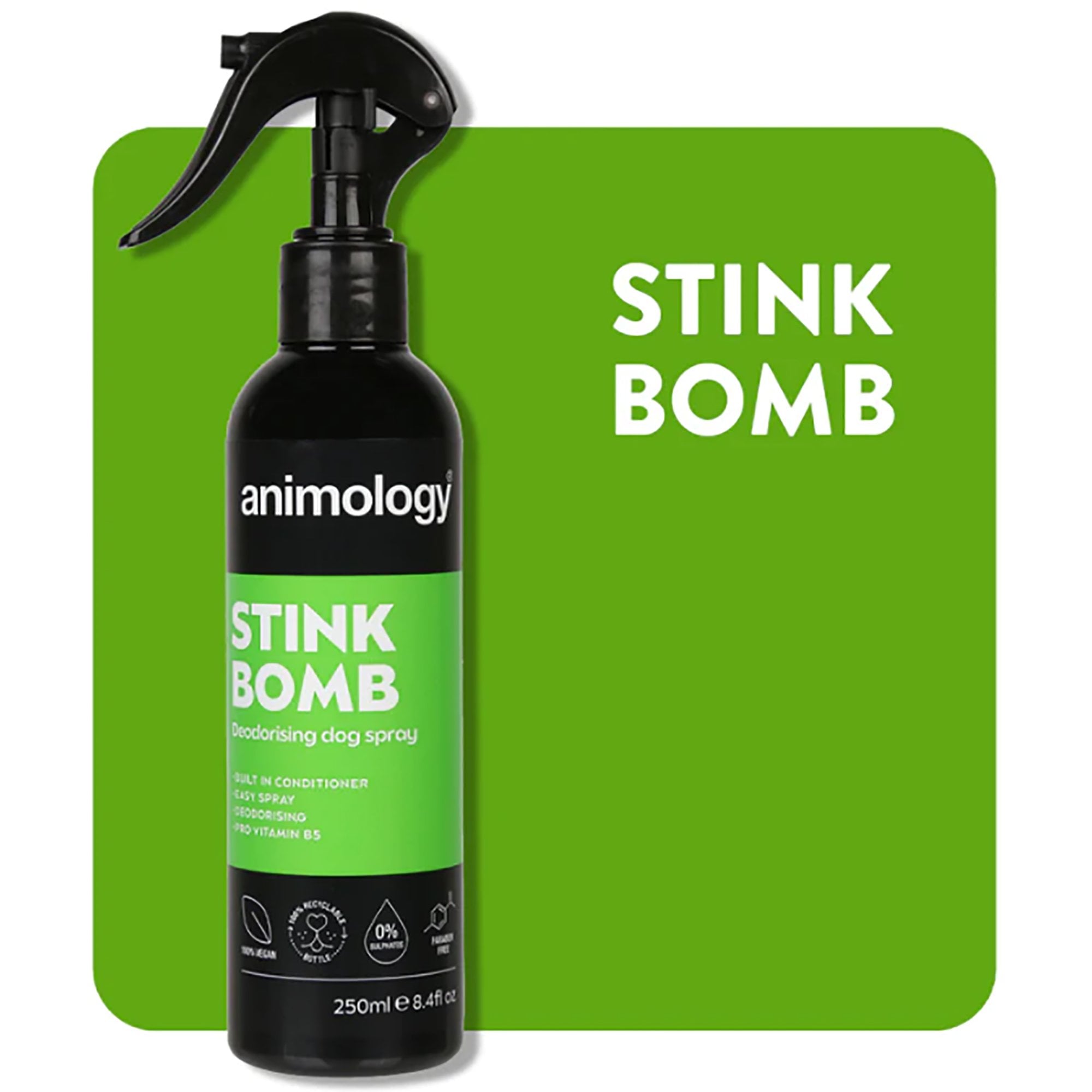 Stink Bomb Deodorising Dog Spray 250ml