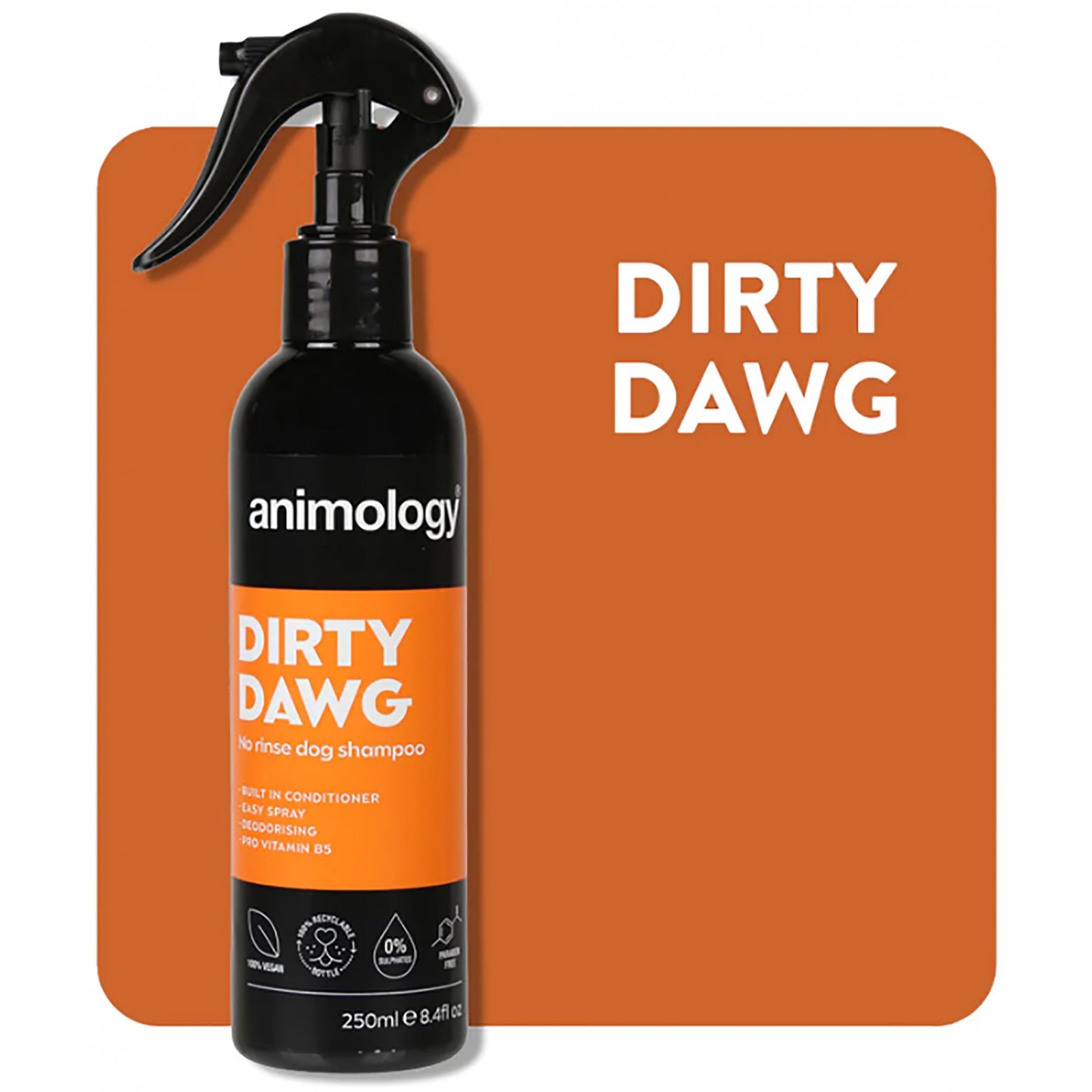 Dirty Dawg No Rinse Dog Shampoo 250ml