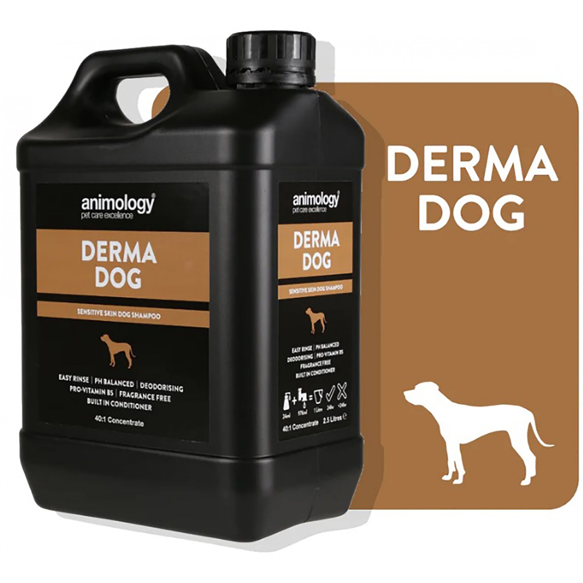 Derma Dog Sensitive Skin Dog Shampoo 2.5ltr