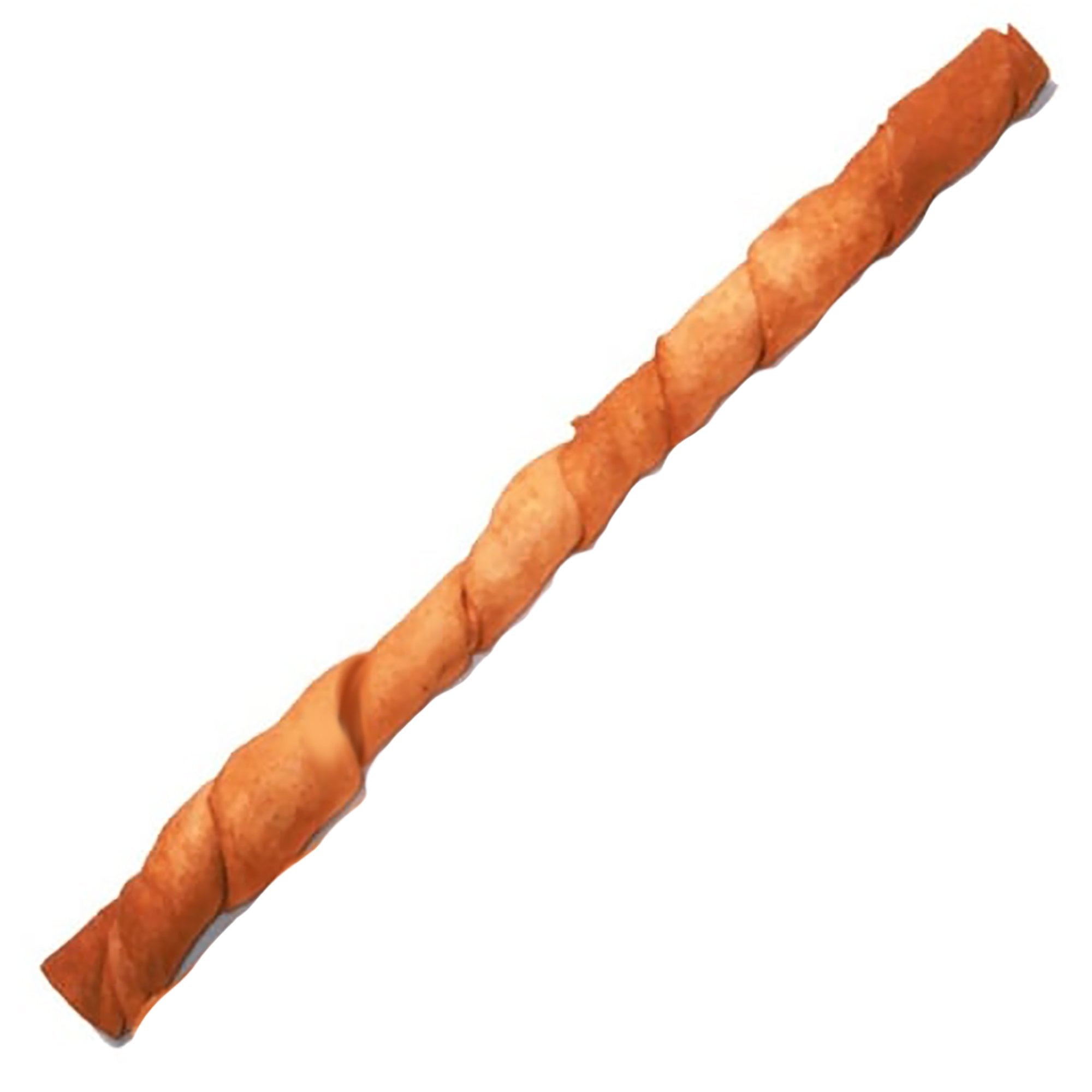 Peanut Butter Twisted Stick Dog Chew 10"