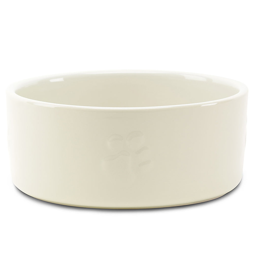 Scruffs Icon Dog Food Bowl 19cm Cream