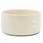 Icon Dog Food Bowl 20cm Light Grey