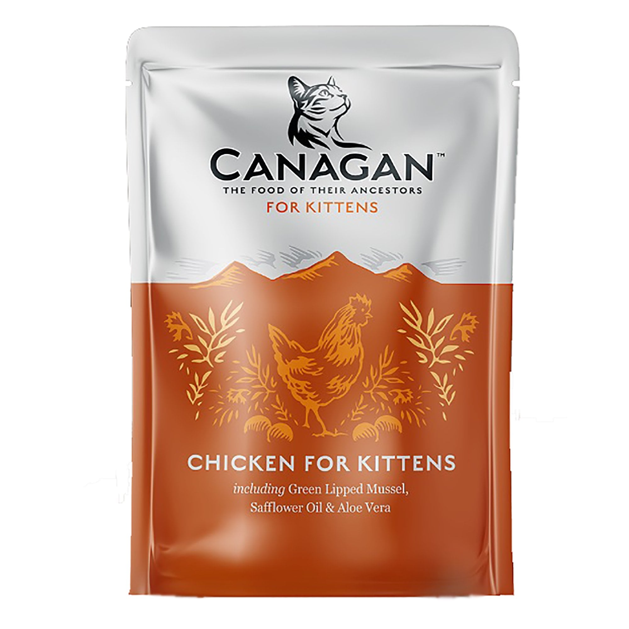Kitten Grain Free Chicken Wet Cat Food Pouch (8 x 85g)