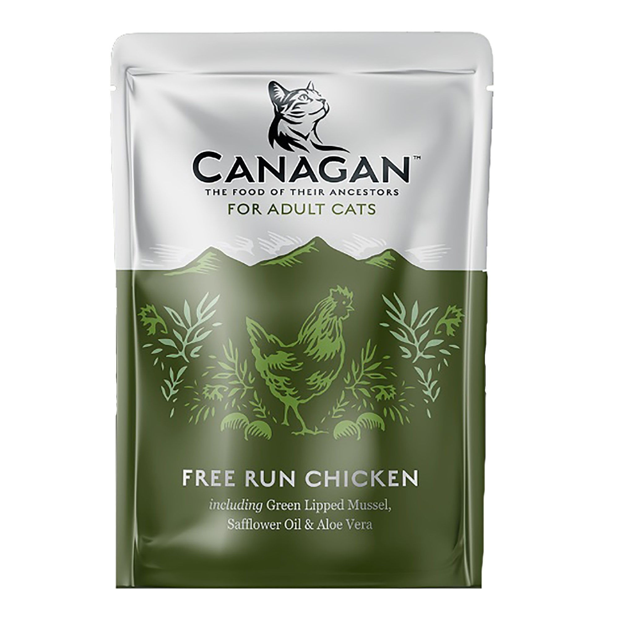 Free Run Chicken Grain Free Adult Cat Wet Food Pouch (8 x 85g)