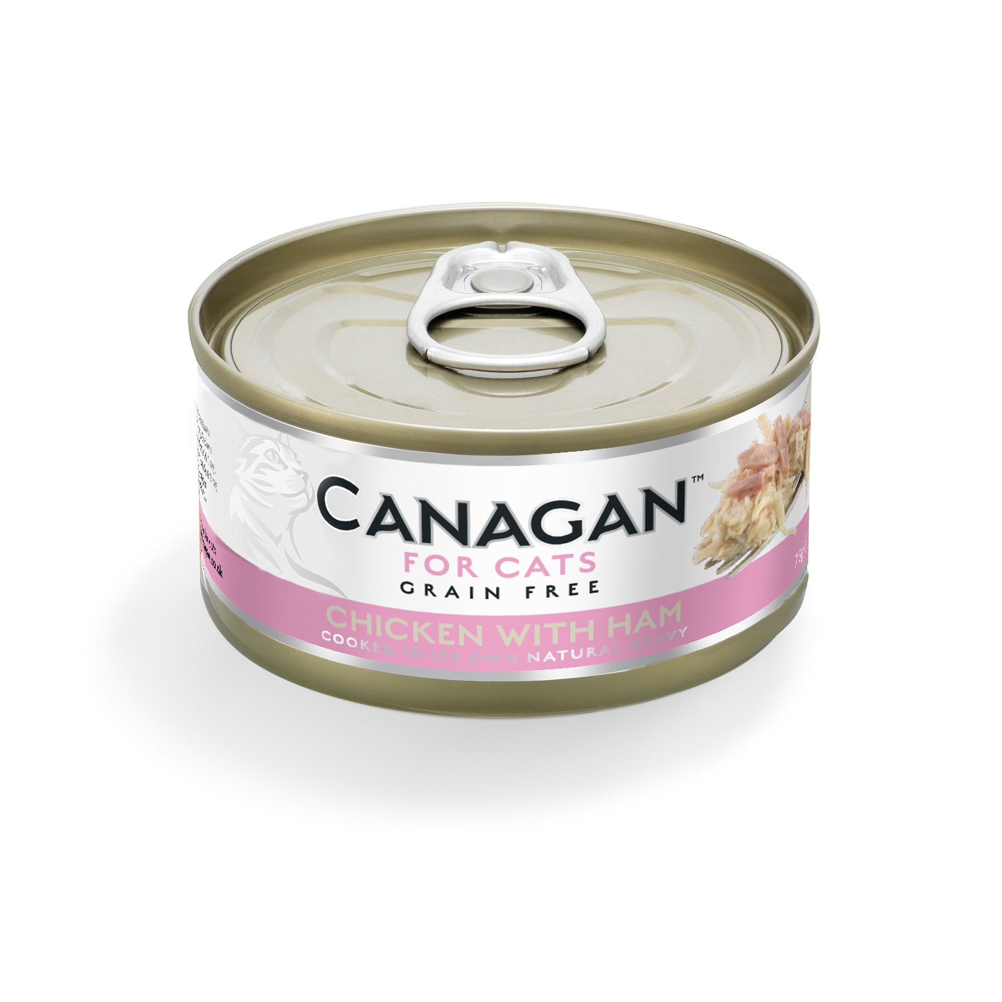 Chicken With Ham Grain Free Adult Wet Cat Food 12pk (12 x 75g)