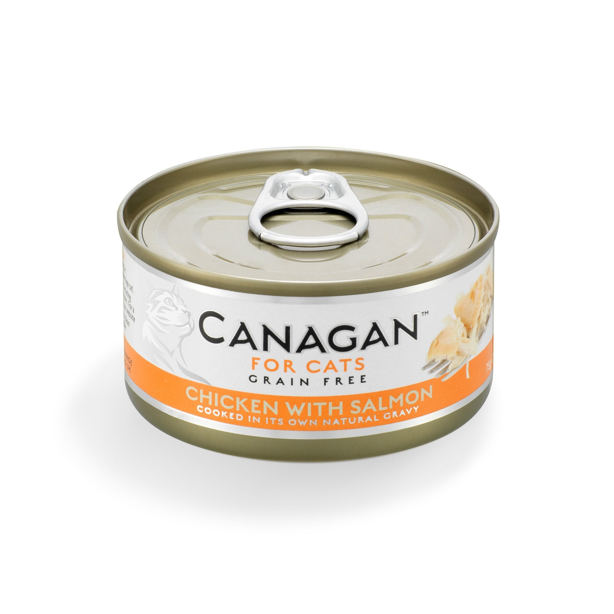 Chicken & Salmon Grain Free Adult Wet Cat Food 12pk (12 x 75g)