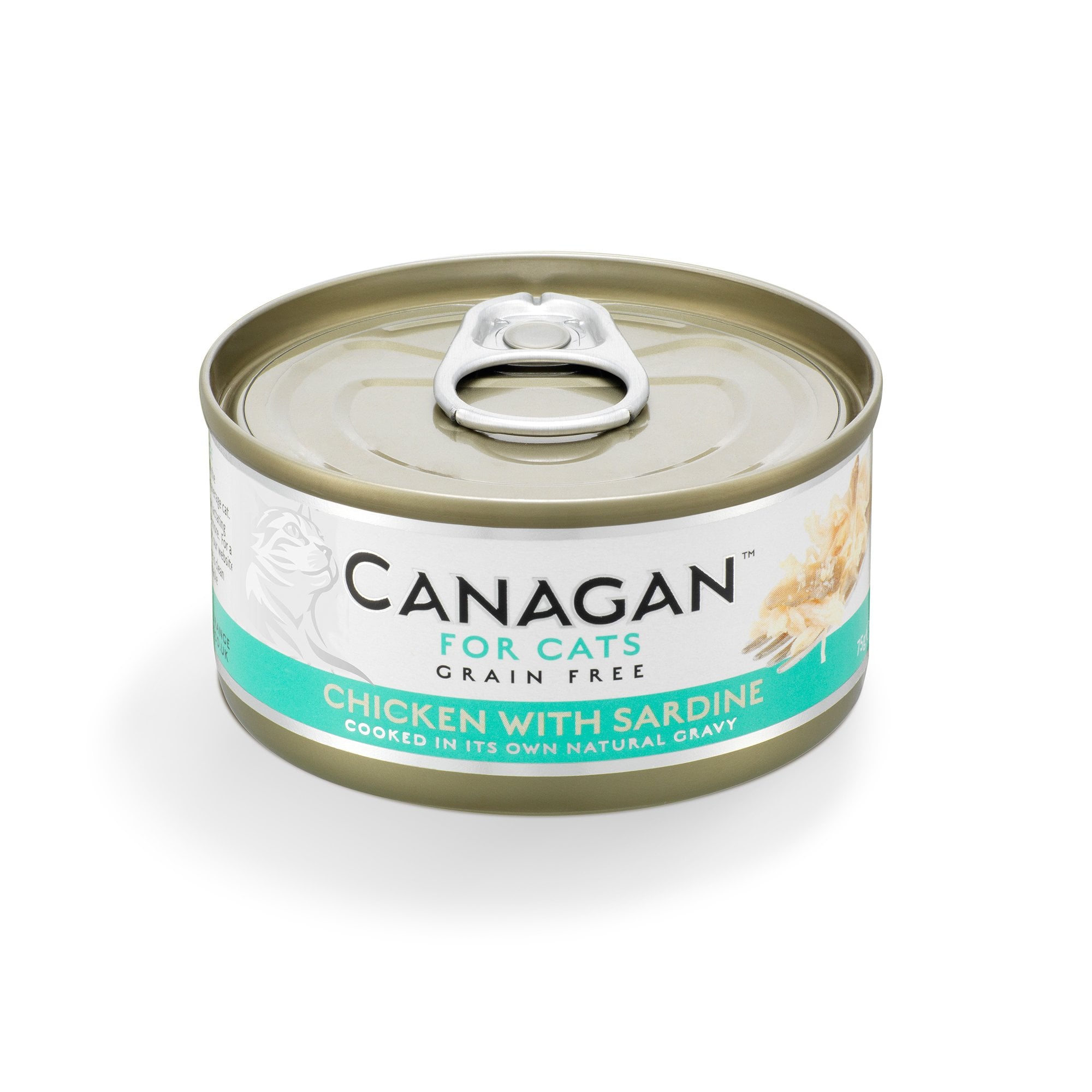 Chicken With Sardine Grain Free Adult Wet Cat Food 12pk (12 x 75g)