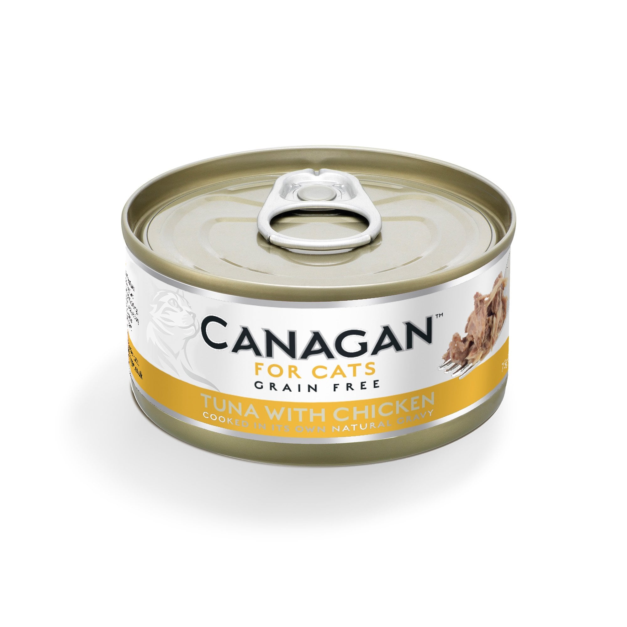 Tuna With Chicken Grain Free Adult Wet Cat Food 12pk (12 x 75g)