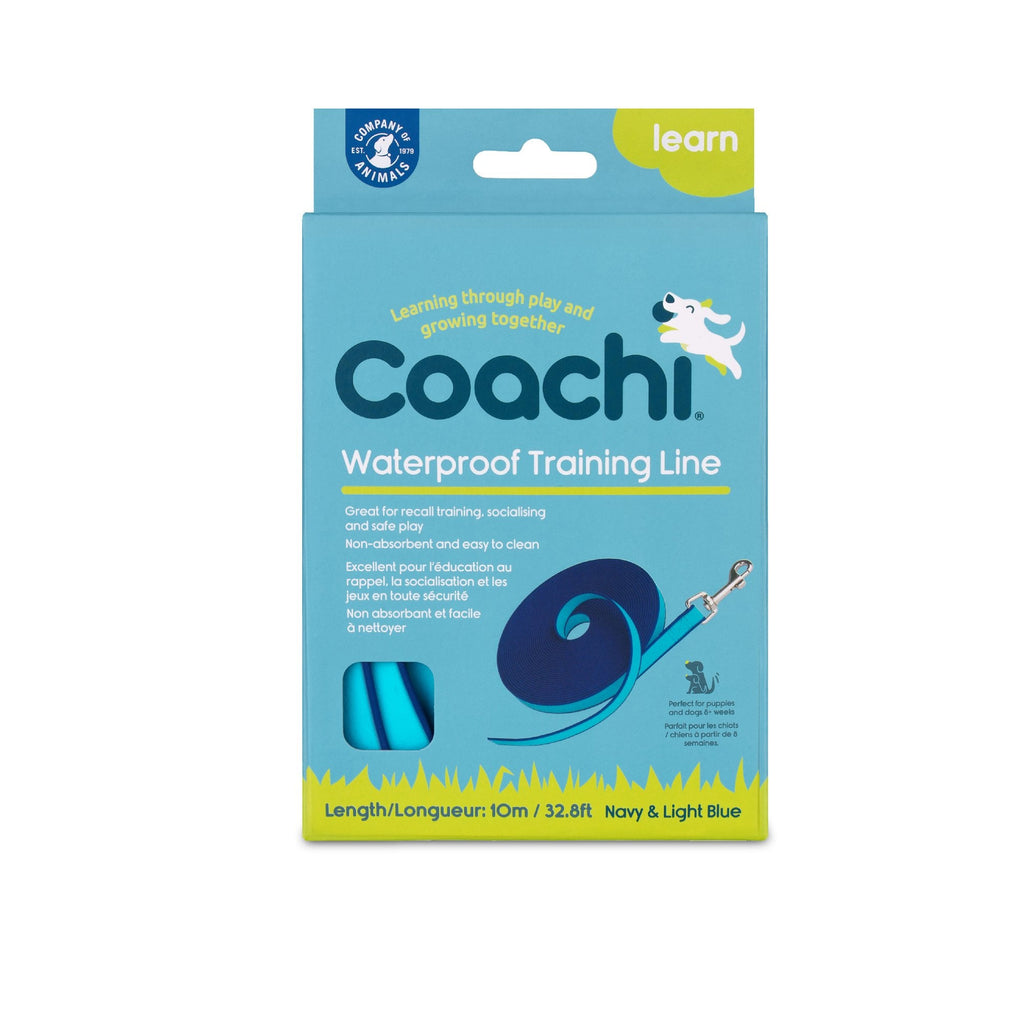 Company of Animals Coachi Waterproof Training Line - Blue/Navy