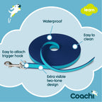 Company of Animals Coachi Waterproof Training Line - Blue/Navy