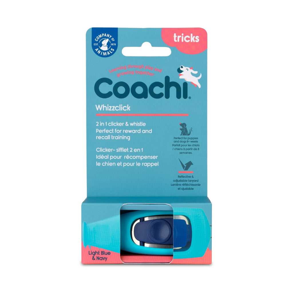 Company of Animals Coachi Whizzclick - Blue