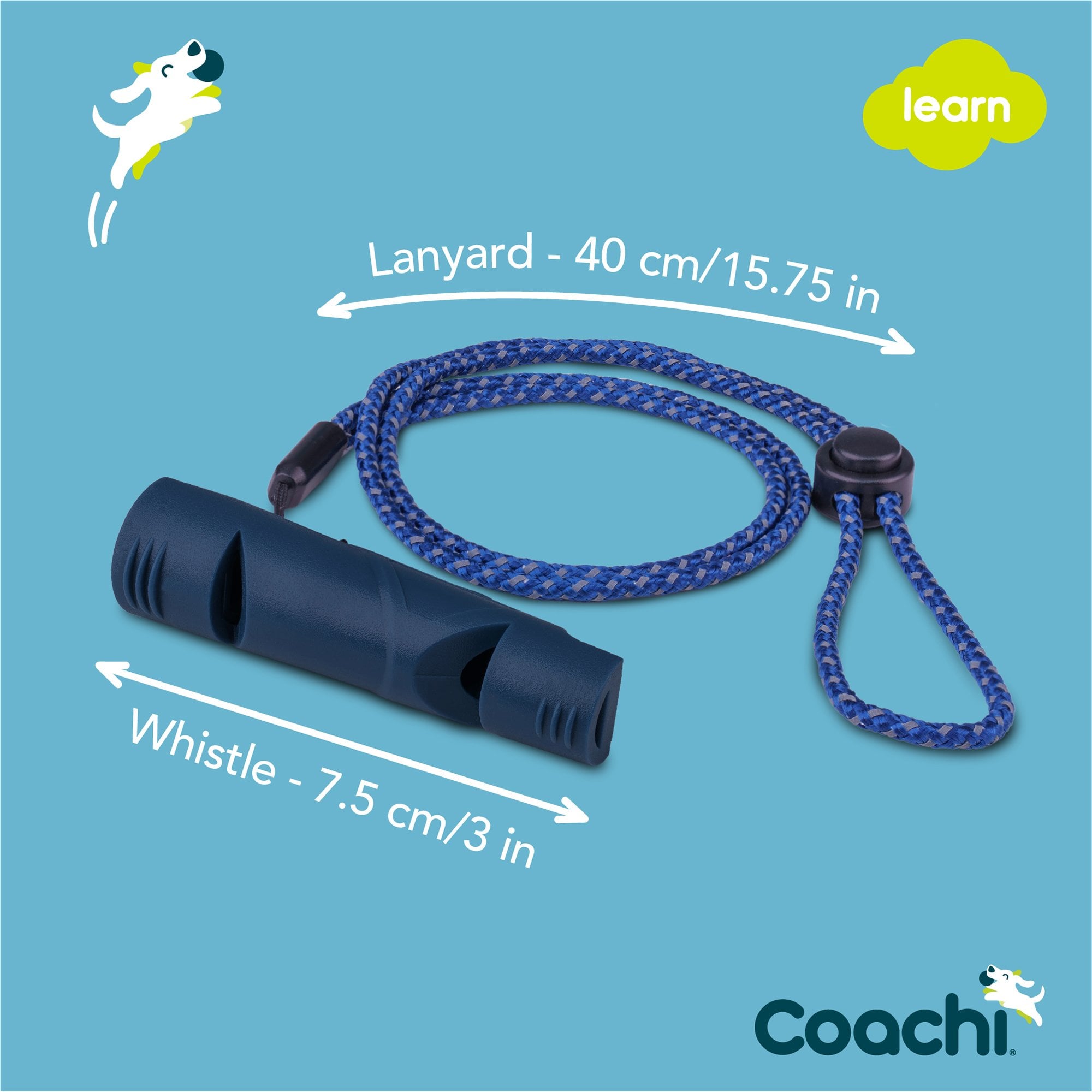Coachi Two-Tone Dog Whistle