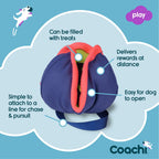 Company of Animals Coachi Chase & Treat Dog Training Toy