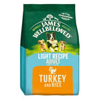 James Wellbeloved Adult Turkey & Rice Light Dry Dog Food 1.5kg