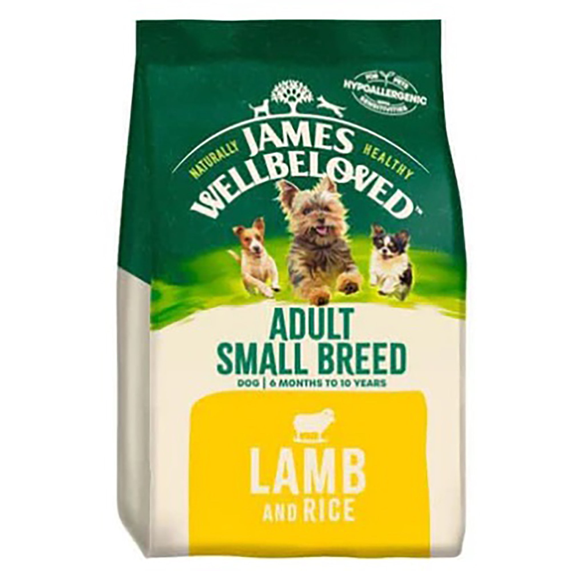 Small Breed Adult Lamb & Rice Dog Food 7.5kg
