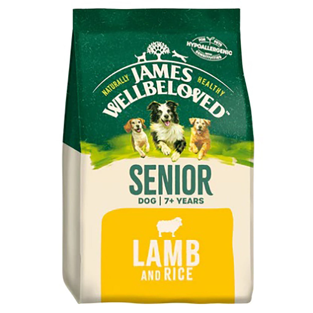 James Wellbeloved Senior Lamb & Rice Dry Dog Food 2kg