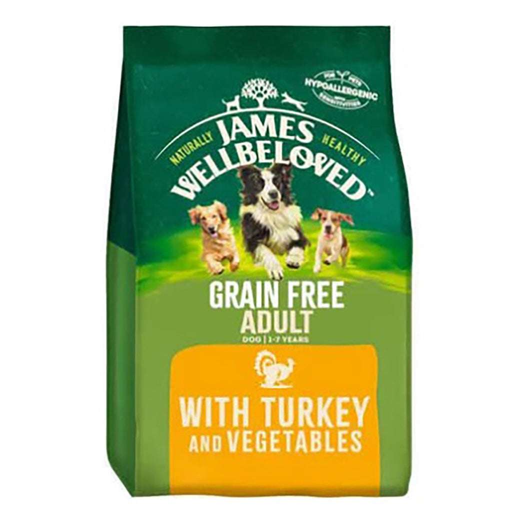 Grain Free Adult Turkey & Vegetable Dog Food 10kg