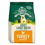 James Wellbeloved Large Breed Adult Turkey & Rice Dry Dog Food 15kg