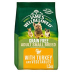 Adult Turkey & Veg Grain Free Small Breed Dry Dog Food 1.5kg