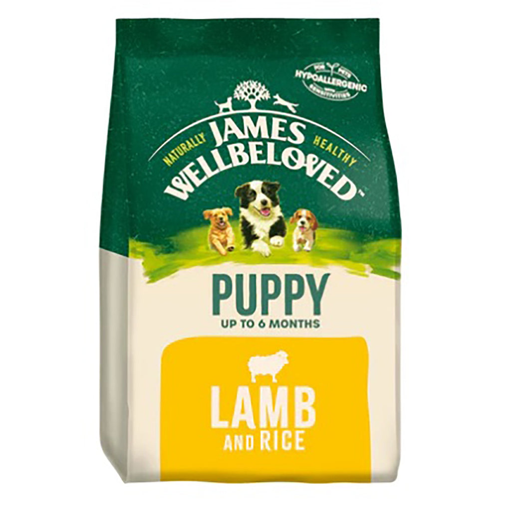 James Wellbeloved Puppy/Junior Lamb & Rice Dry Dog Food 2kg