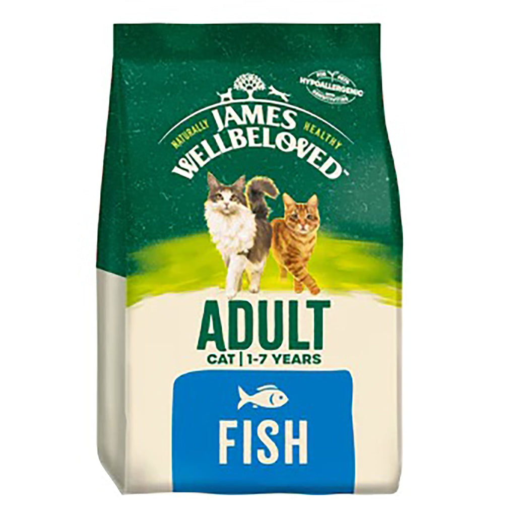 James Wellbeloved Adult Fish & Rice Dry Cat Food 1.5kg