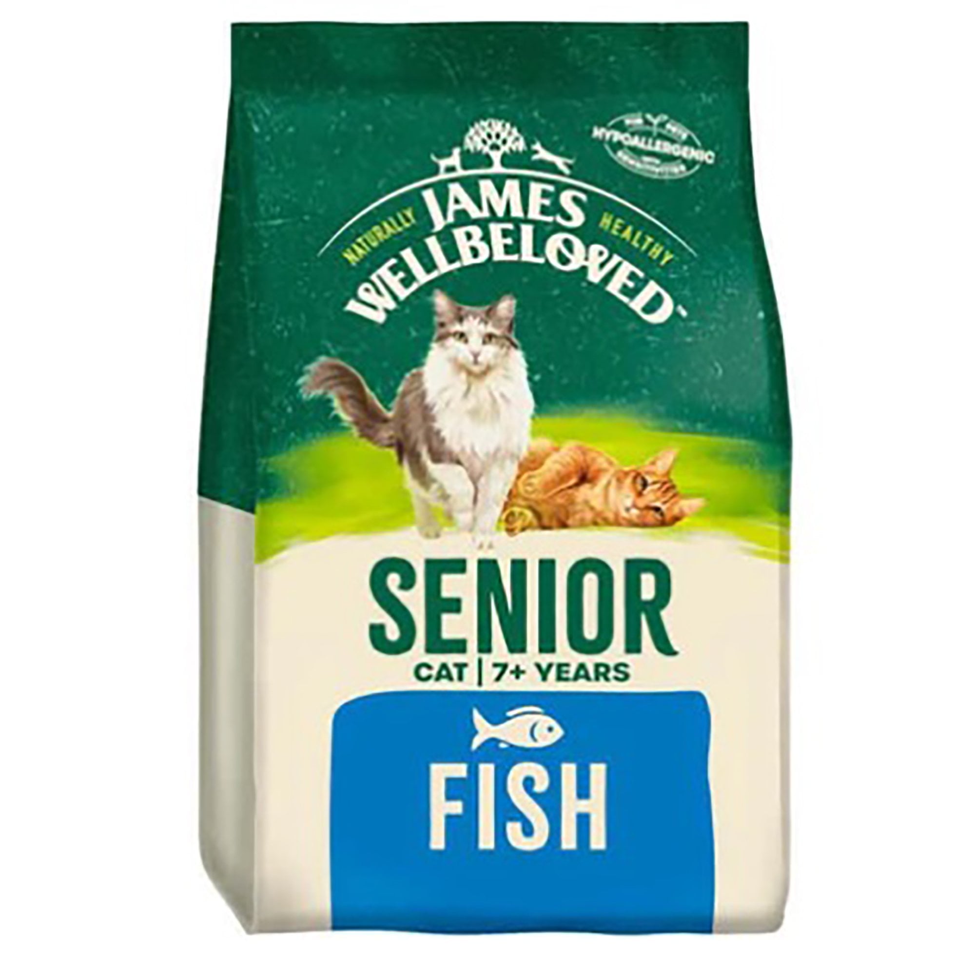 Senior Fish & Rice Dry Cat Food 1.5kg