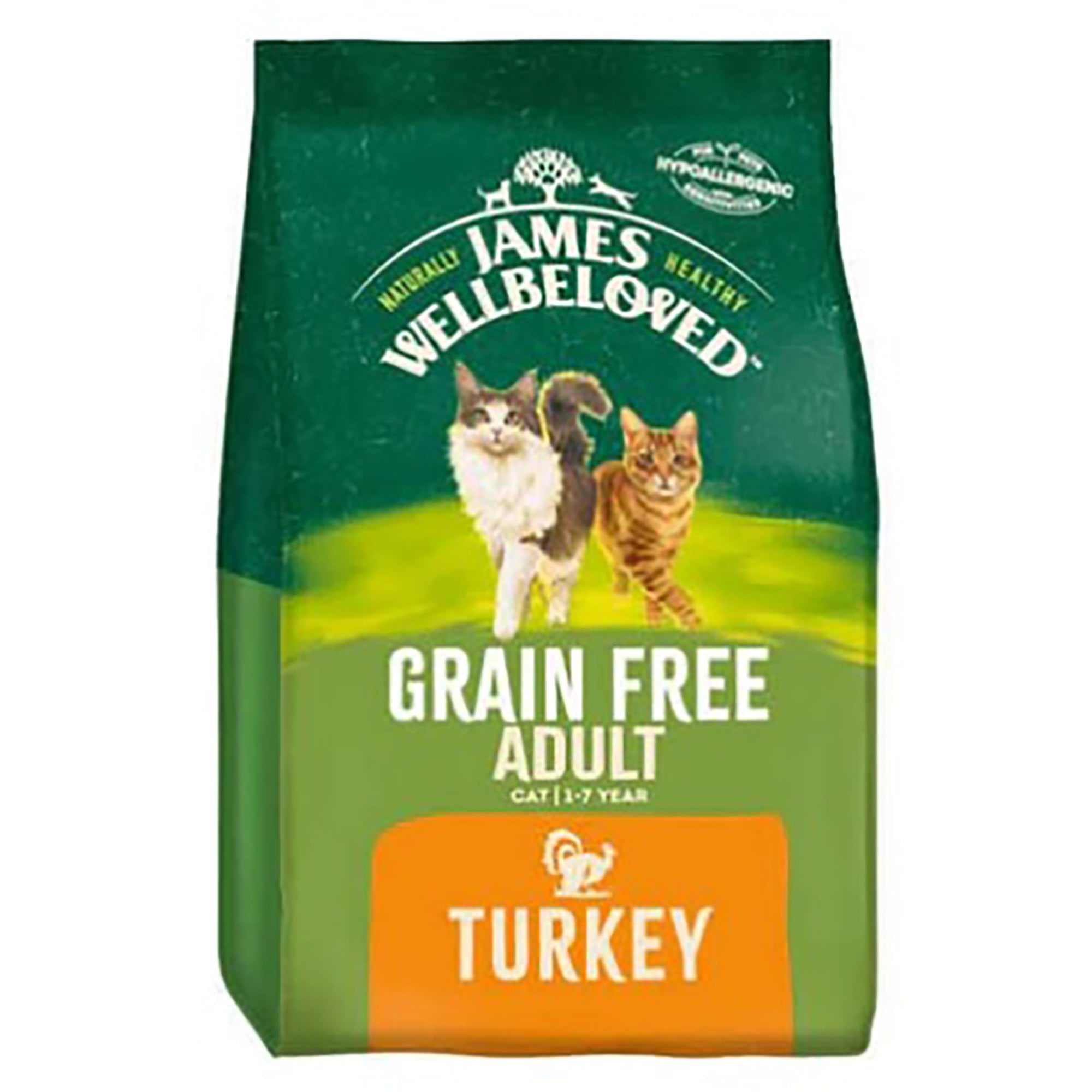 Grain Free Adult Turkey Cat Food 1.5kg