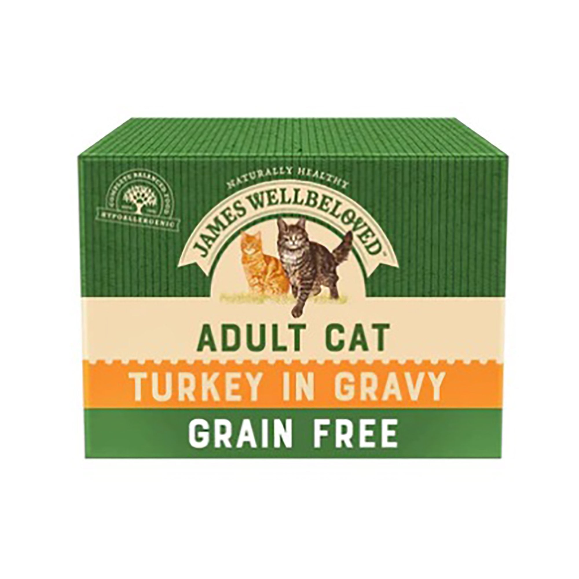 Grain Free Adult Cat Turkey Cat Pouch 12 x 85g