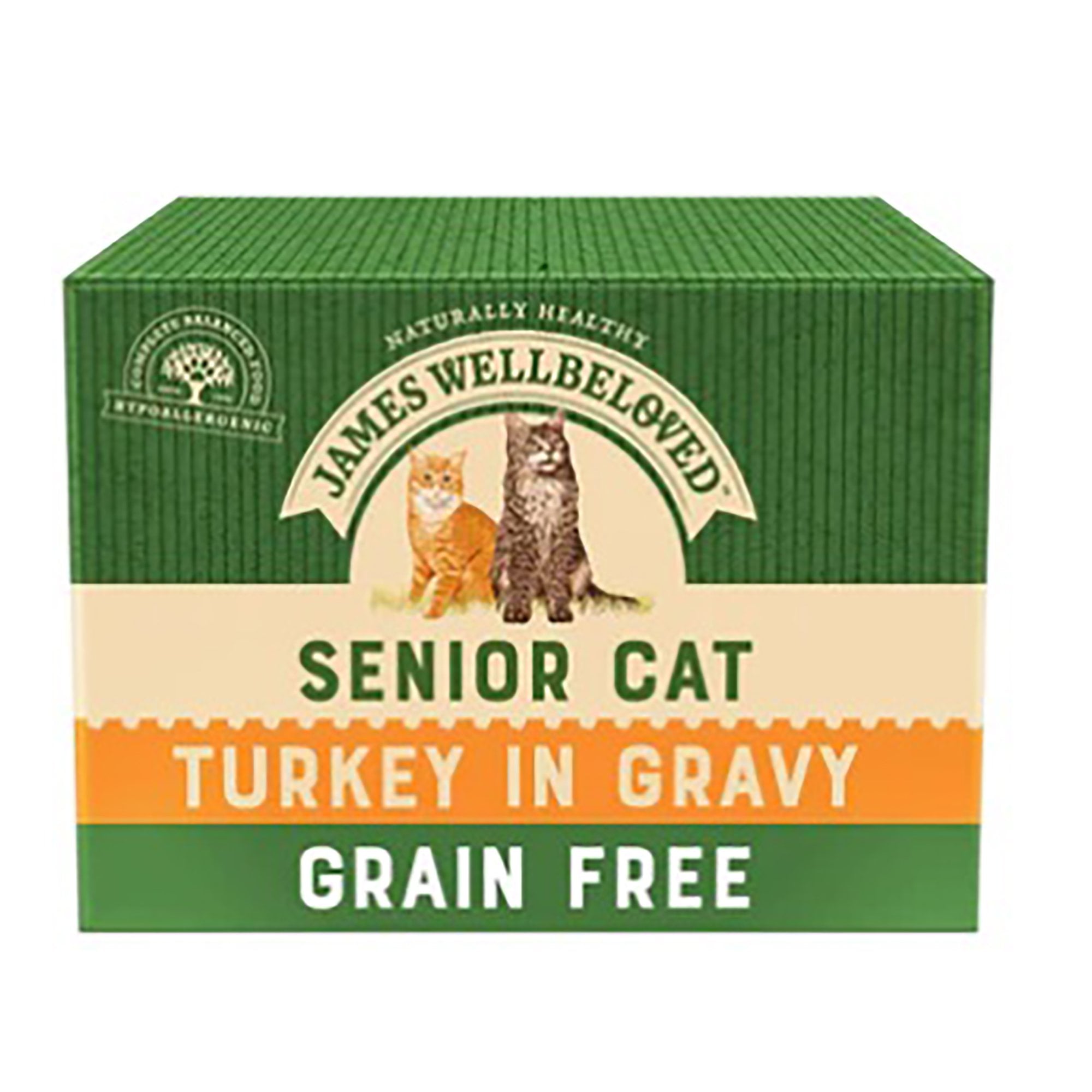 Grain Free Senior Turkey Cat Pouch 12 x 85g