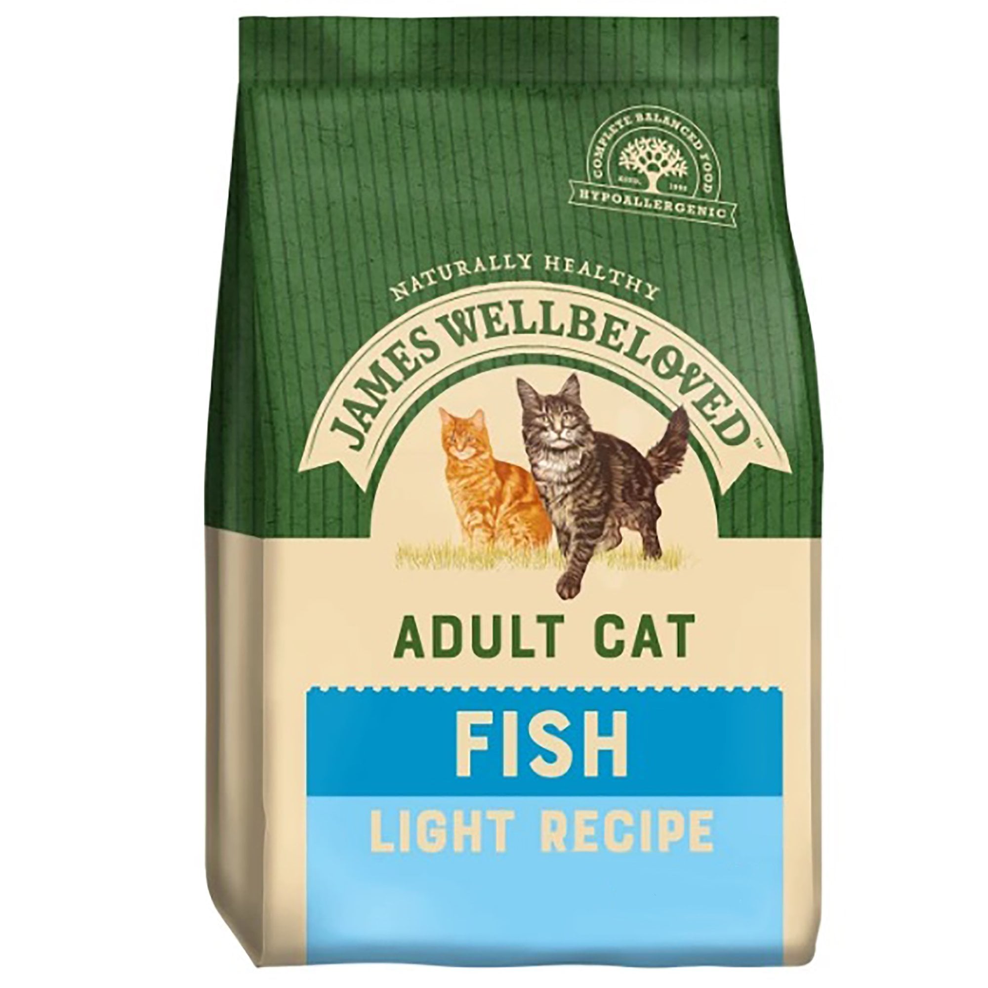 Adult Fish & Rice Light Dry Cat Food 1.5kg
